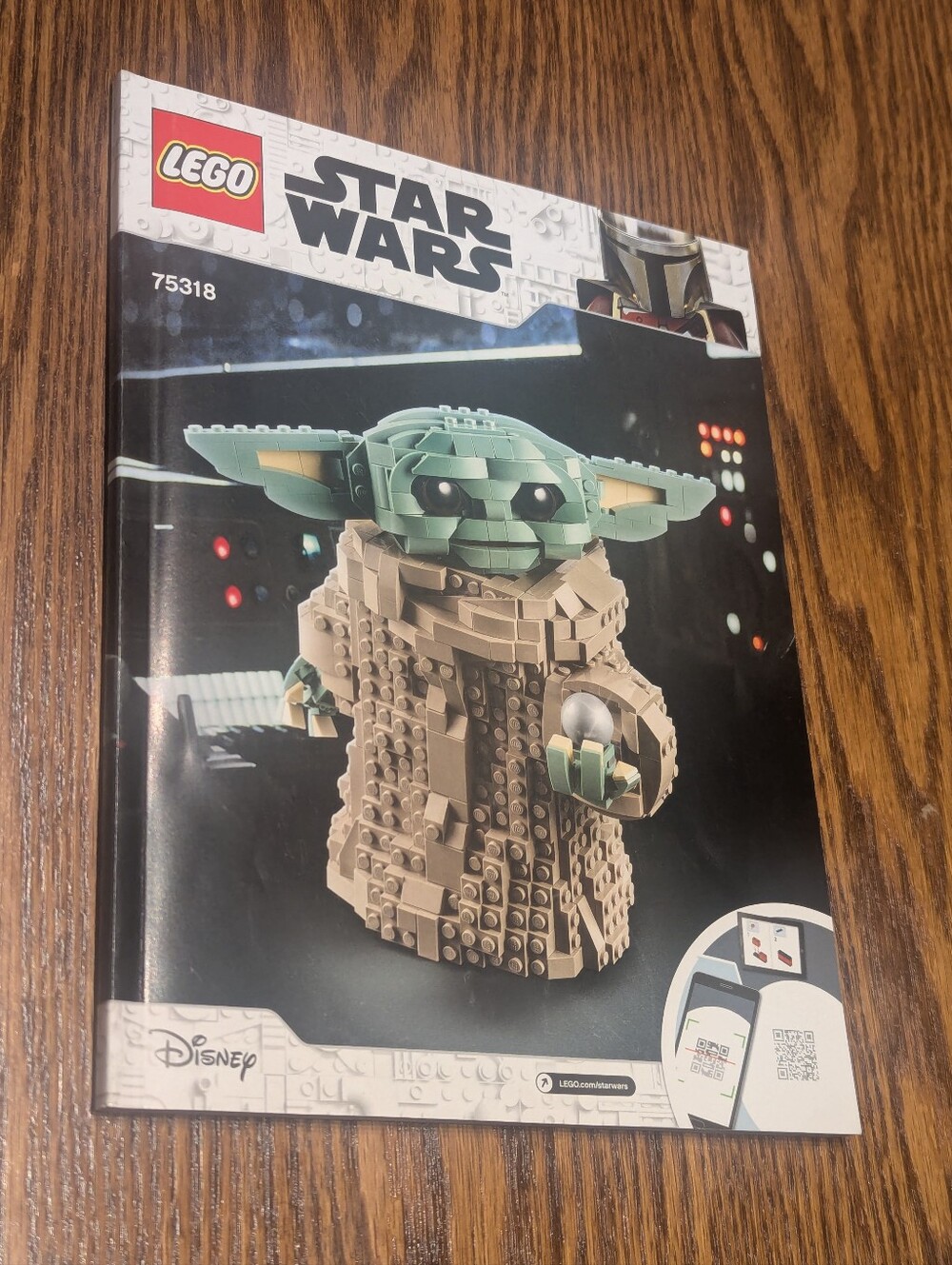 Star Wars Lego Grogu Booklet
